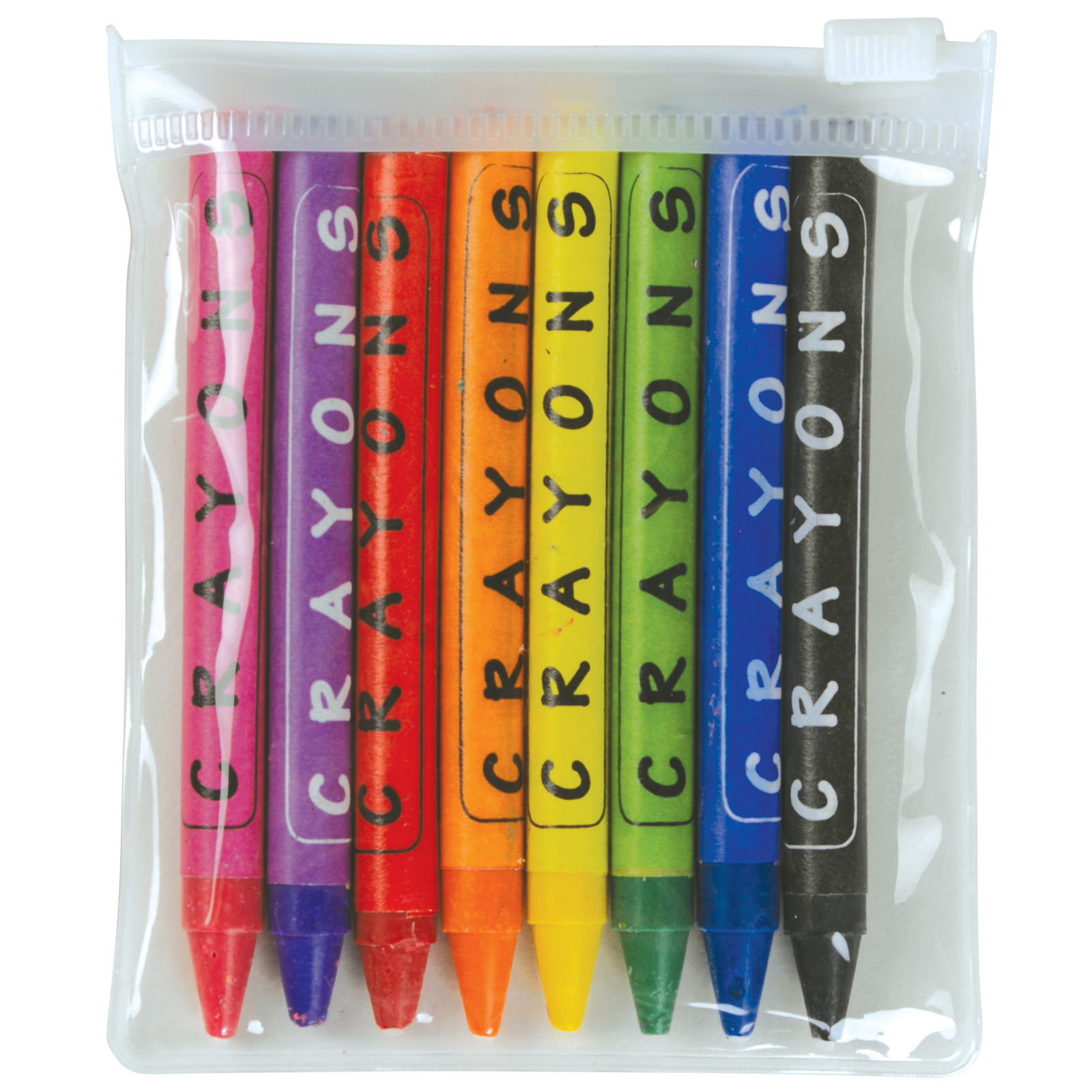 Louvre Crayons in PVC Zipper Pouch image2