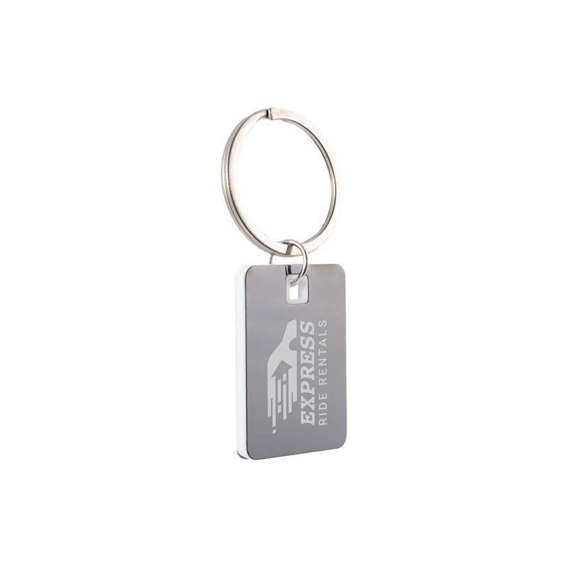 Rectangle Stainless Steel Keytag image2