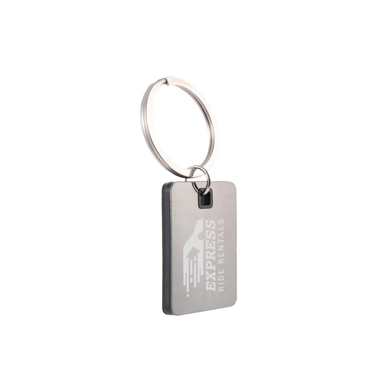 Rectangle Stainless Steel Keytag image4