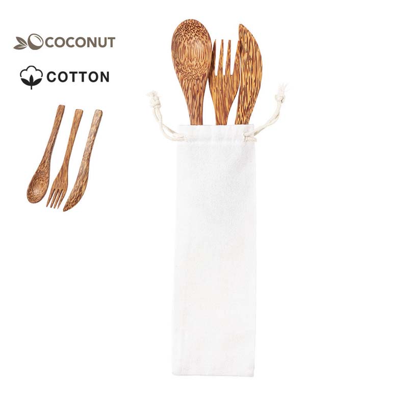 Coconut Cutlery Set