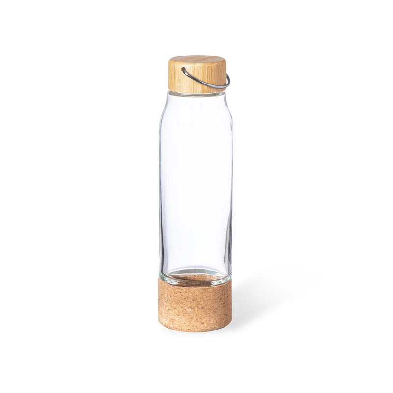 Glass Bottle with Cork Base image3