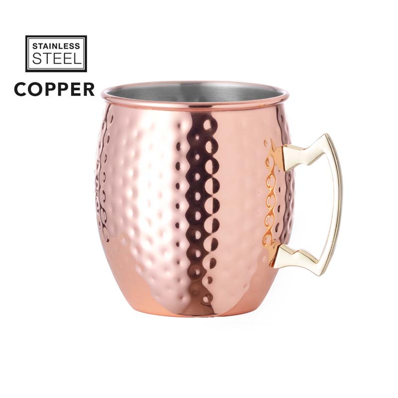 Beer Mug Galvanized Copper