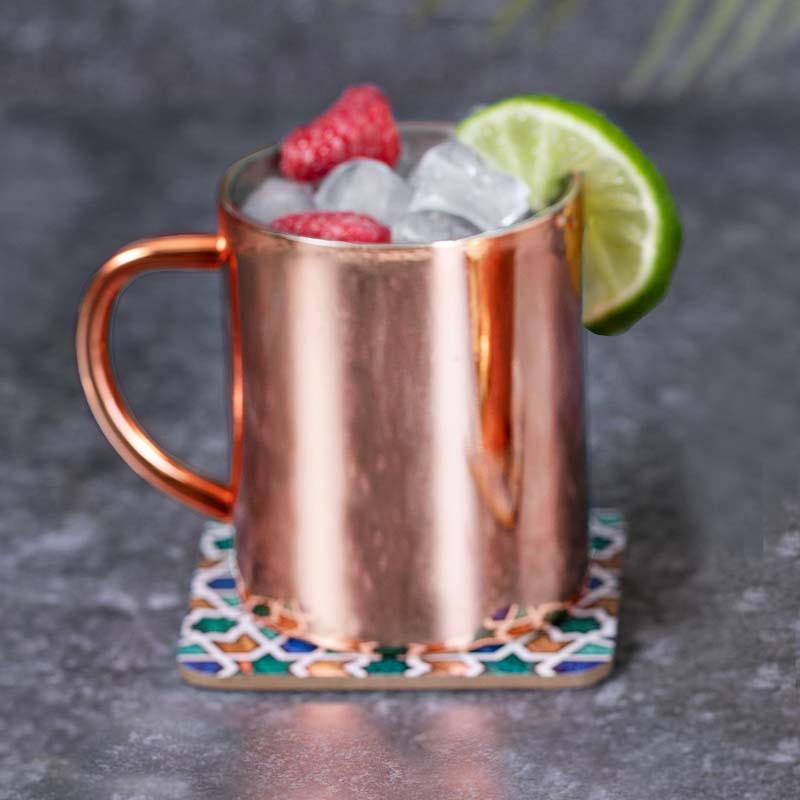 Mug Double Walled Galvanised Copper image3