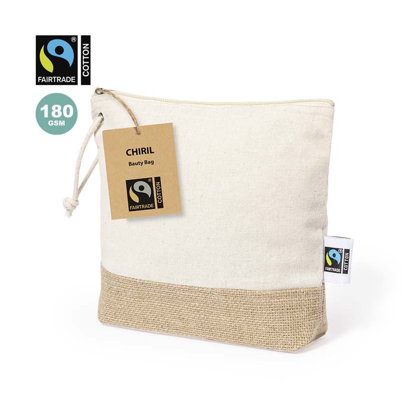 Cotton & Jute Beauty Bag image1