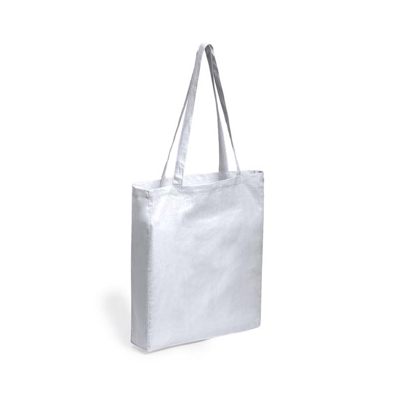 100% Cotton Tote - Long Handles Bag image5