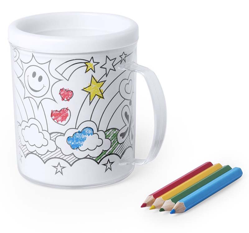 Kids Colouring Mug image1