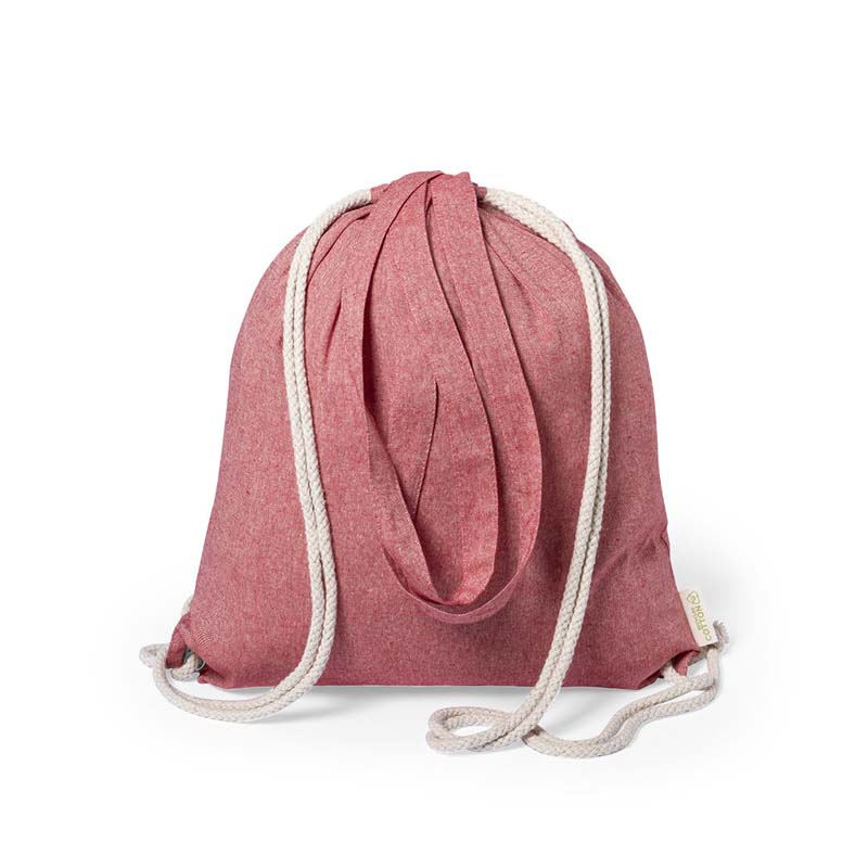 Natural Cotton Drawstring Bag image2