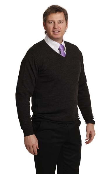 Men's V-Neck Long Sleeves Jumper image1