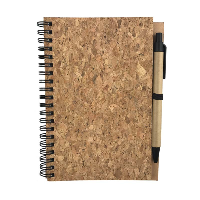 A6 Soft Wood Cork NoteBook