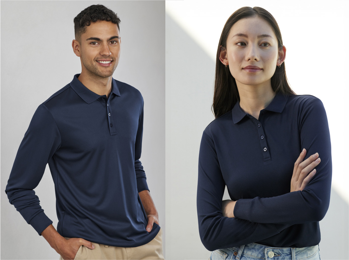 Action Long Sleeve Polo