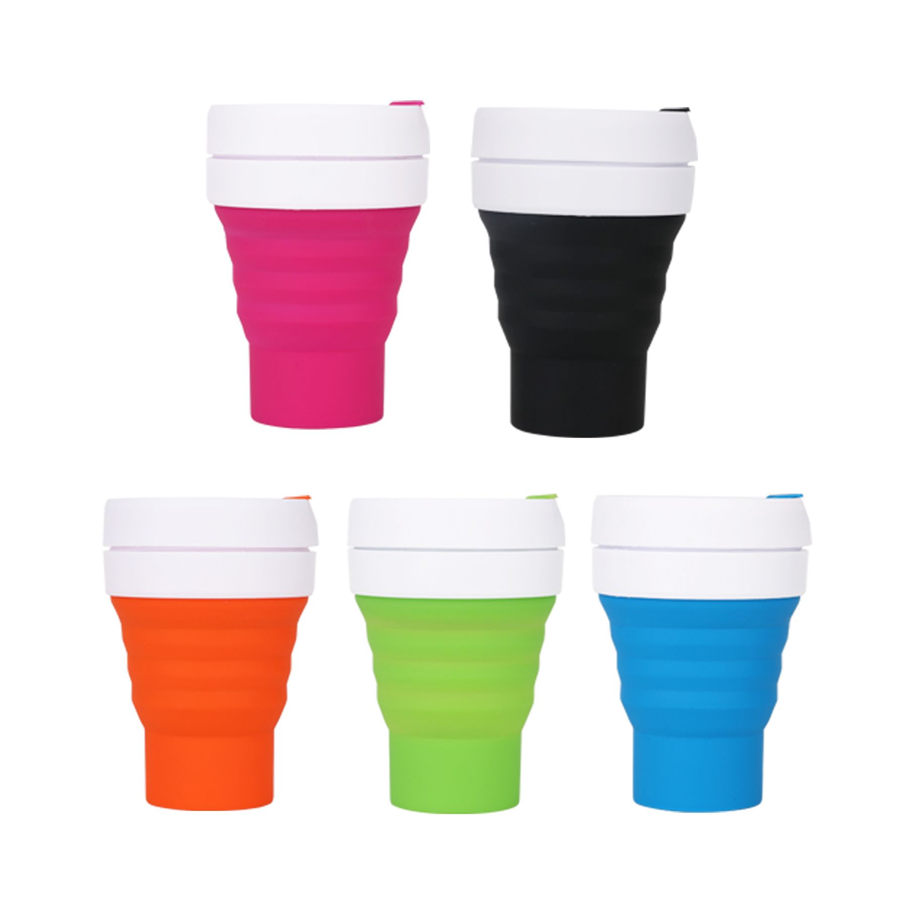 355ml Collapsible Silicon Coffee Cups image1