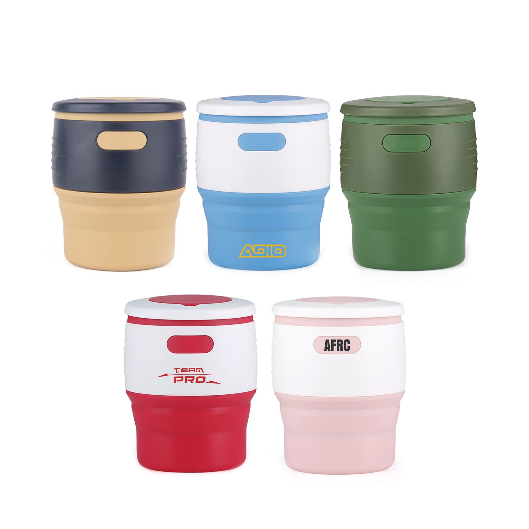 350ml Collapsible Silicone Coffee Cup image1