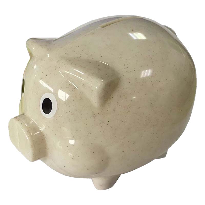 Wheat Straw Piggy Bank image2