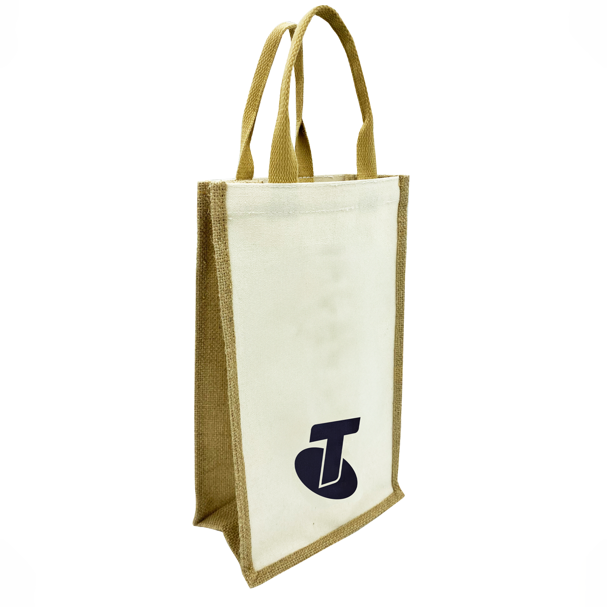 Jute Double Wine Bag