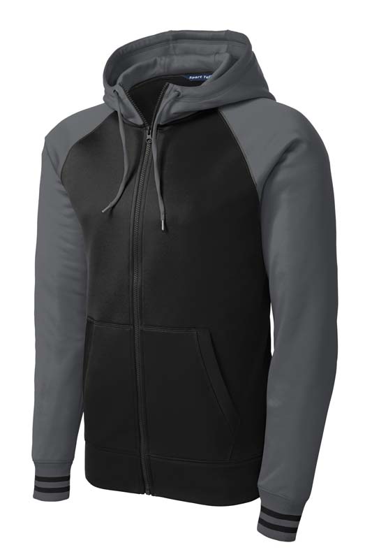 Sport-Tek Sport-Wick Varsity Fleece Full-Zip Hooded Jacket image5