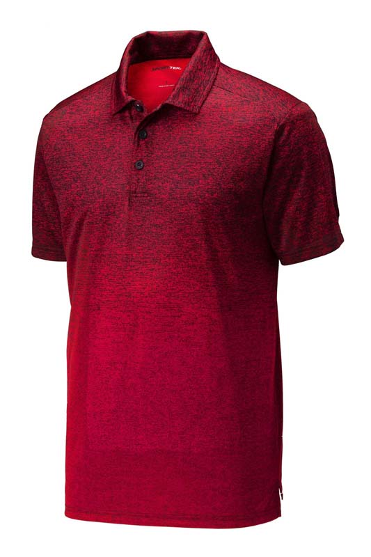 Sport-Tek Ombre Heather Polo image3