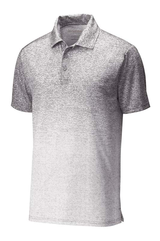 Sport-Tek Ombre Heather Polo image5