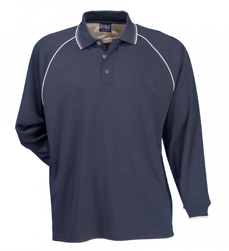 Cool Dry Long Sleeve Polo image6