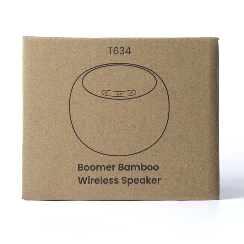 Boomer Bamboo Wireless Speaker image6