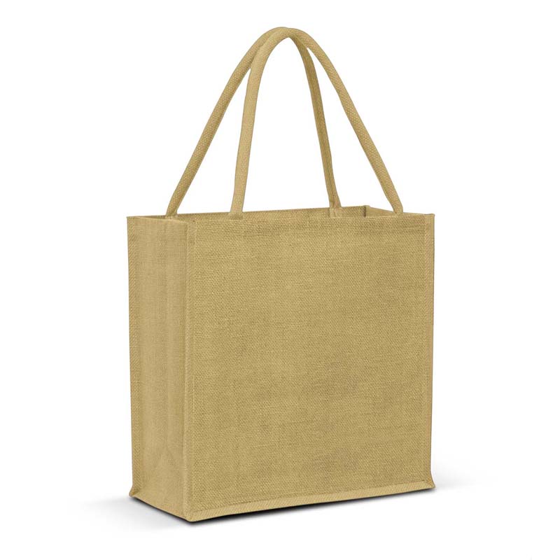 Monza Jute Tote Bag - Colour Match image2