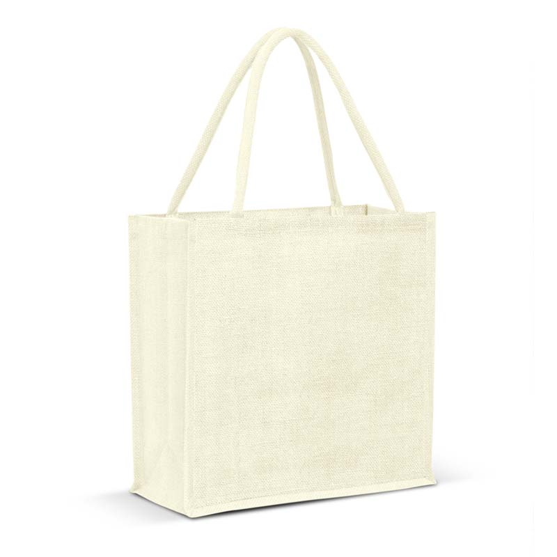 Monza Jute Tote Bag - Colour Match image6