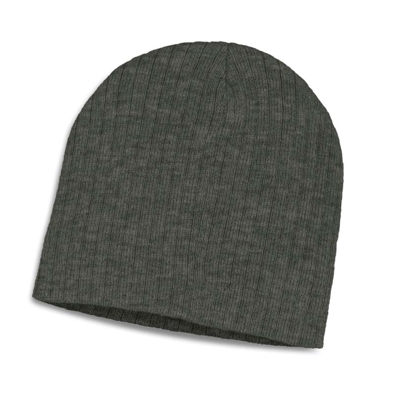 Nebraska Heather Cable Knit Beanie image5