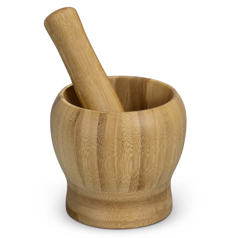 Bamboo Mortar and Pestle image2