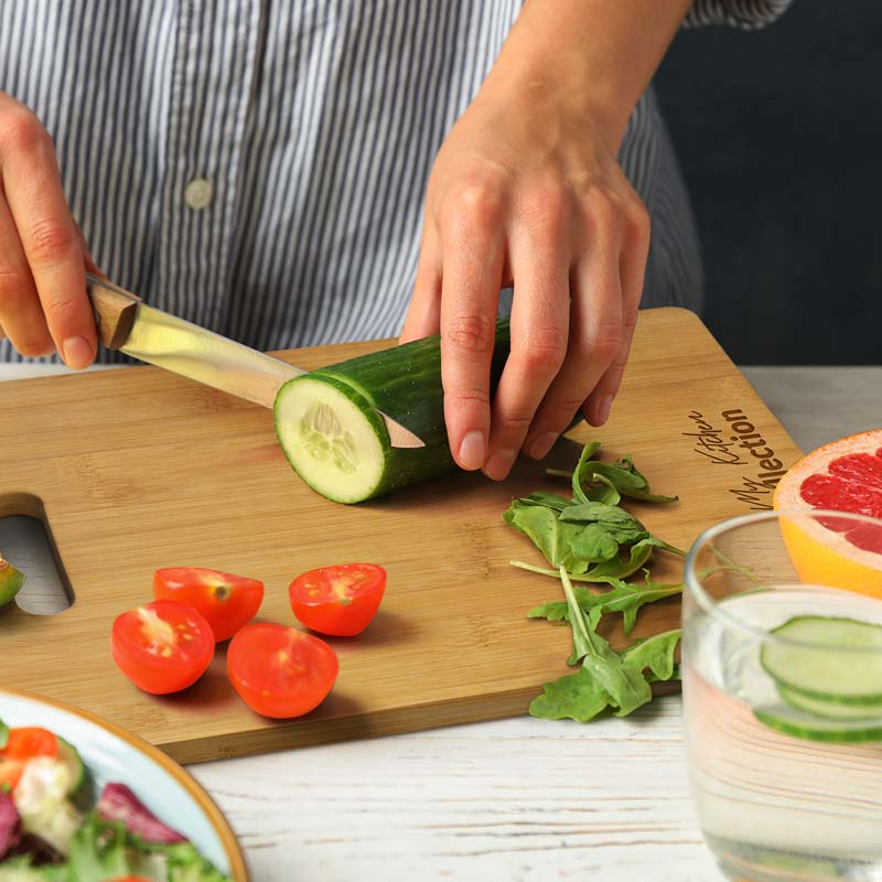 Bamboo Rectangle Chopping Board image5