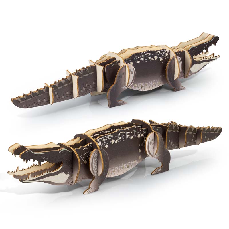 BRANDCRAFT Crocodile Wooden Model image4