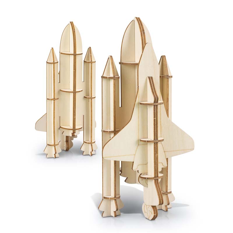 BRANDCRAFT Rocket Ship Wooden Mode image2