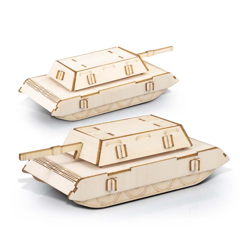 BRANDCRAFT Tank Wooden Model image2