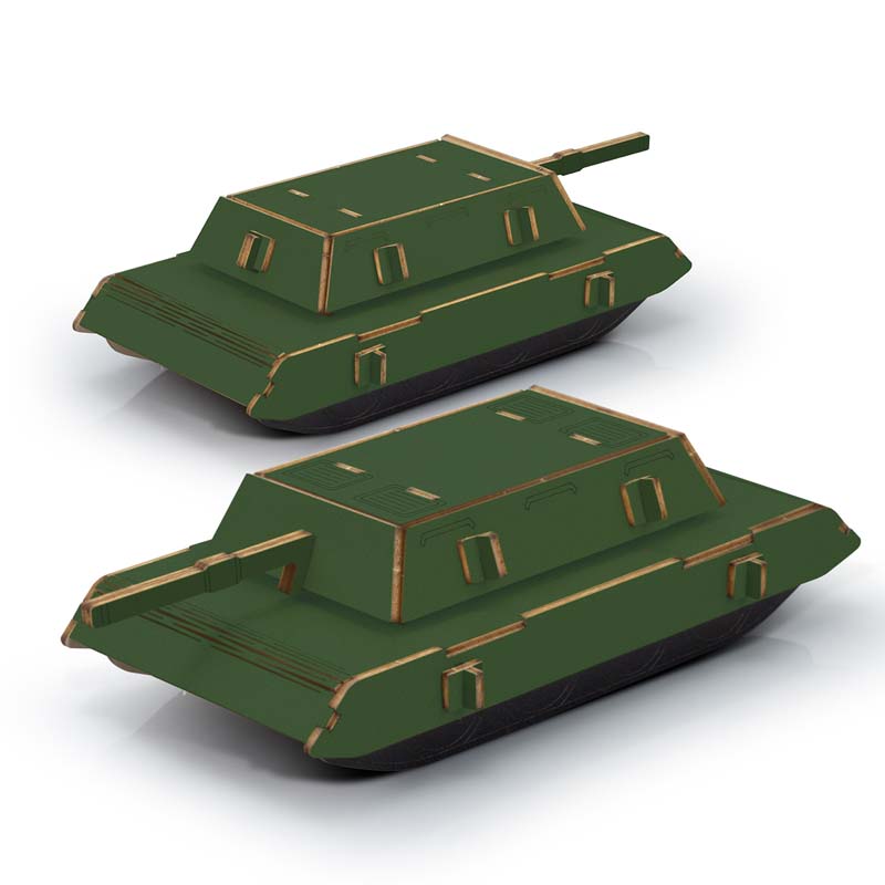 BRANDCRAFT Tank Wooden Model image7