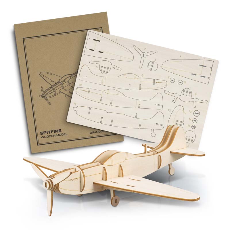 BRANDCRAFT Spitfire Wooden Model image2