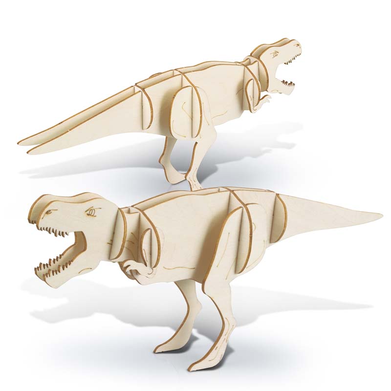 BRANDCRAFT Tyrannosaurus Rex Wooden Mode image2