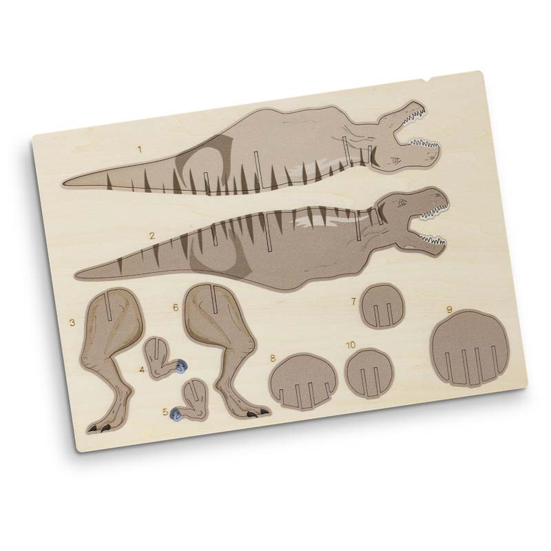 BRANDCRAFT Tyrannosaurus Rex Wooden Mode image5