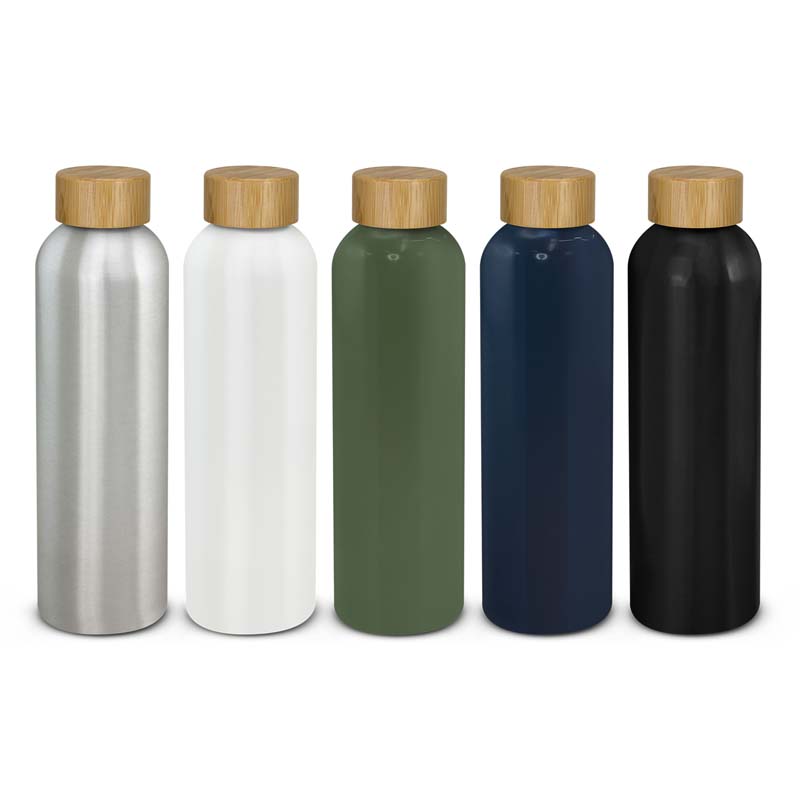 Eden Aluminium Bottle Bamboo Lid image1