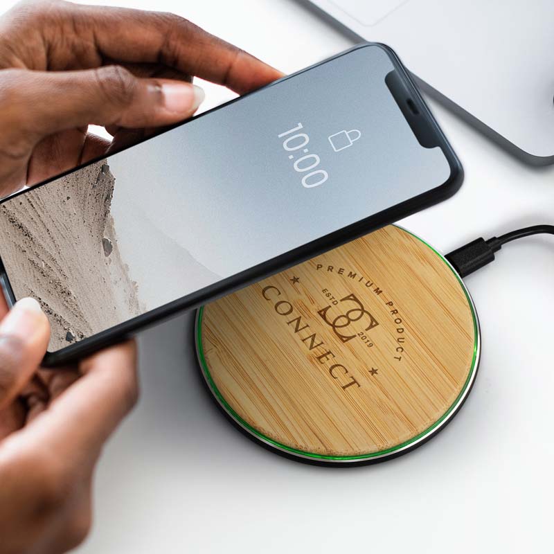 Bamboo 15W Wireless Fast Charger image7