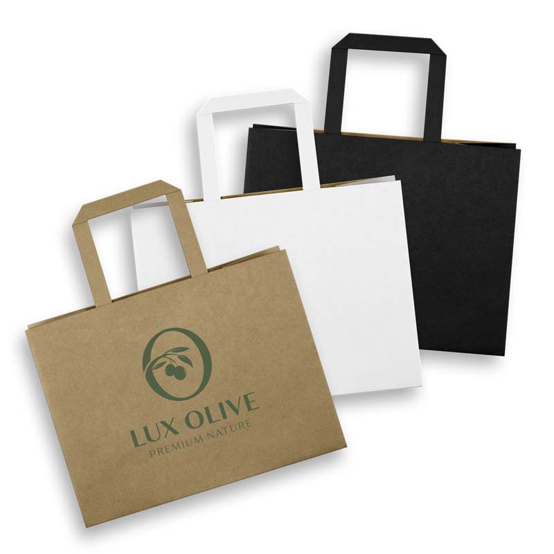 Promotional & Printed Paper Bags, Brown Paper Bags, Custom Paper Bags