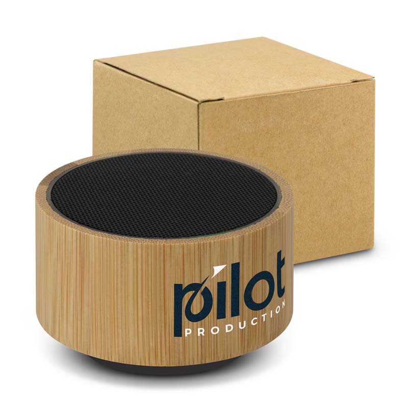 Bamboo Bluetooth Speaker - Black image1