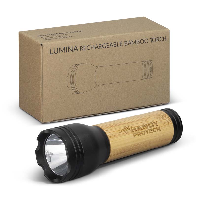 Lumina Rechargeable Bamboo Torch image1