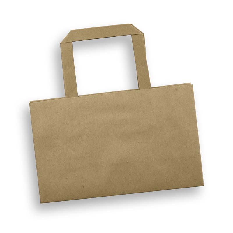 Small Flat Handle Paper Bag Landscape image2