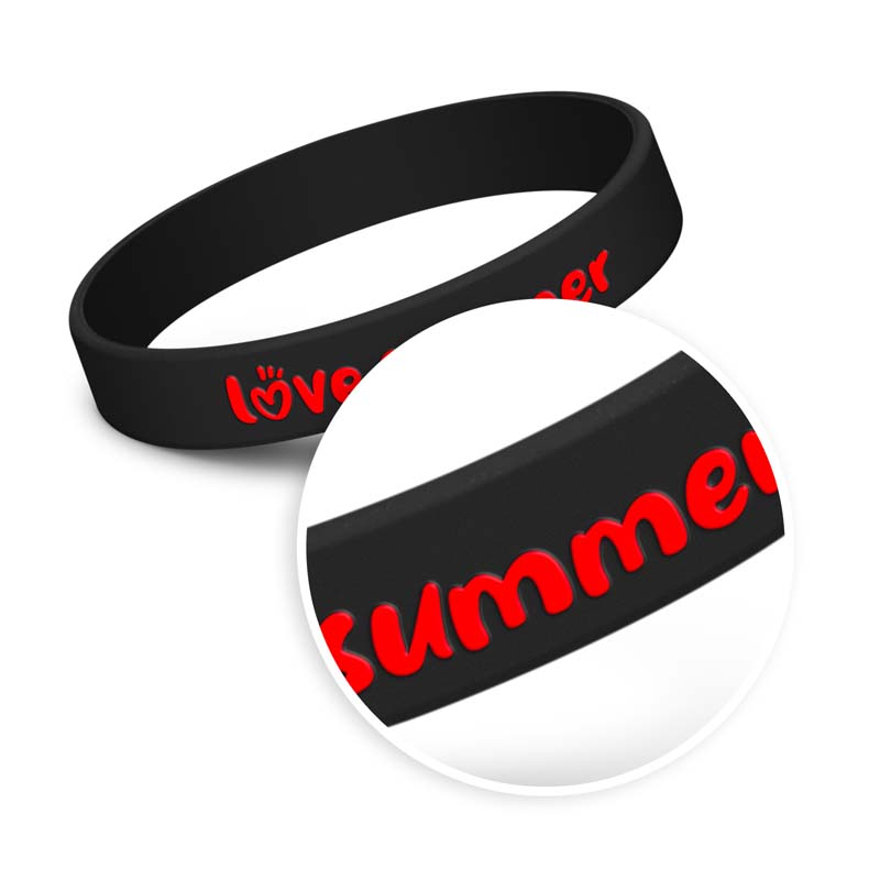 Kids Silicone Wrist Band - Embossed image9