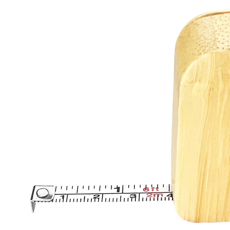 Bamboo Tape Measure Key Ring image4