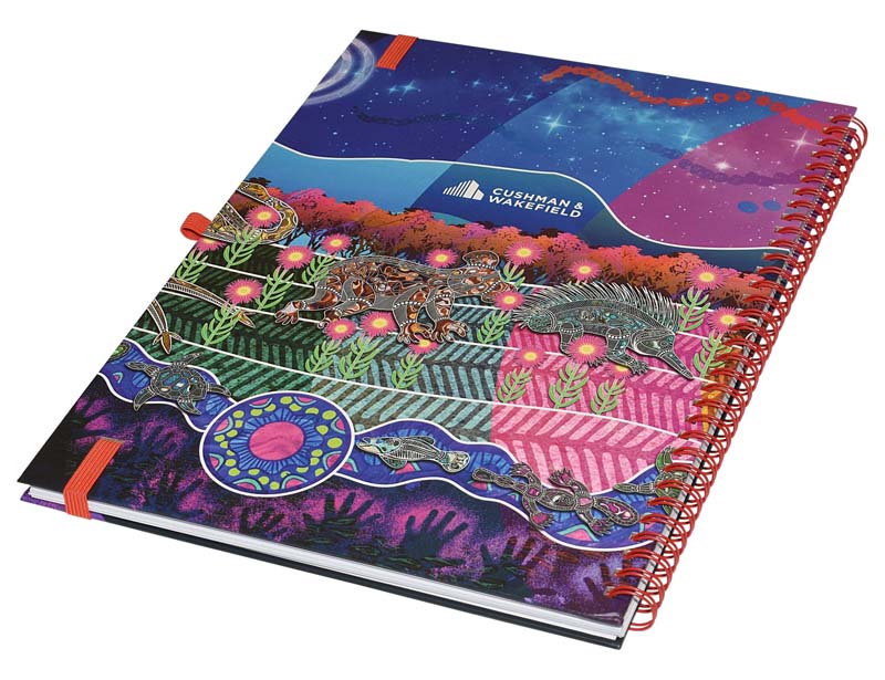 Designa A4 Wiro Side Bound Notebook (5-6 Week Delivery) image2