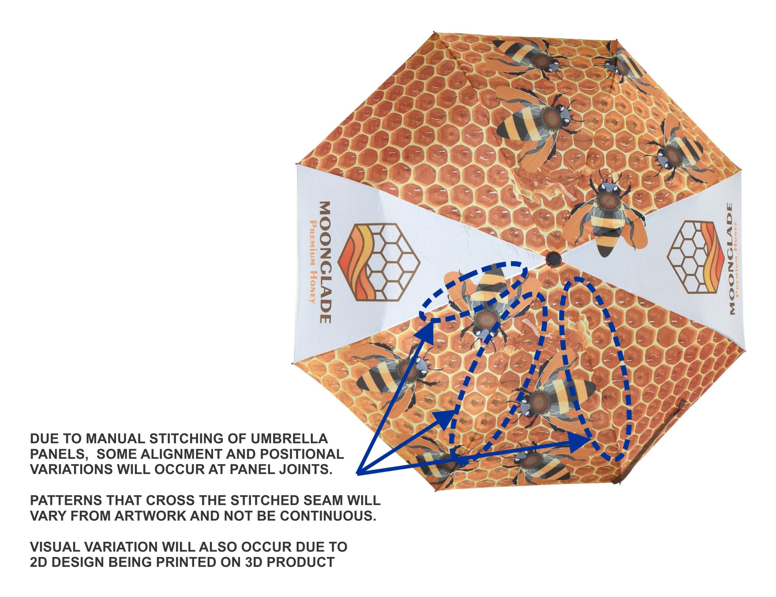 Designa Full Colour Promo Umbrella (5-6 Week Delivery) image10