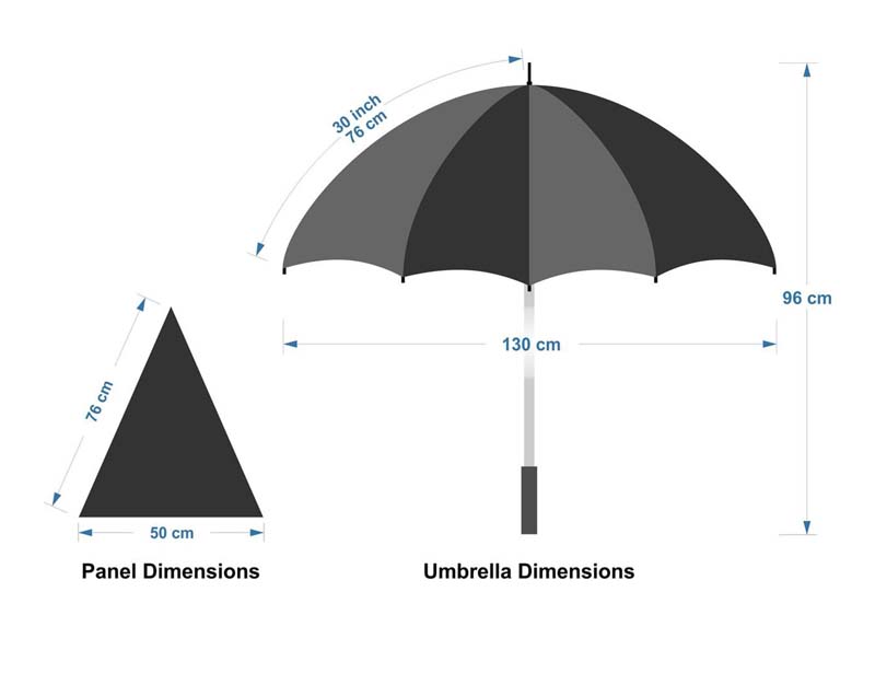 Designa Full Colour Promo Umbrella (5-6 Week Delivery) image9