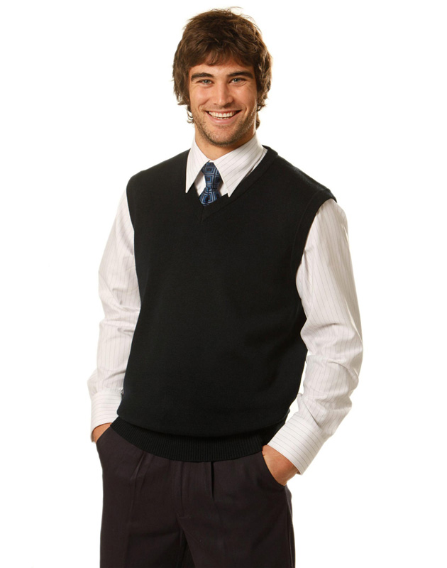 Mens V-Neck Vest image1