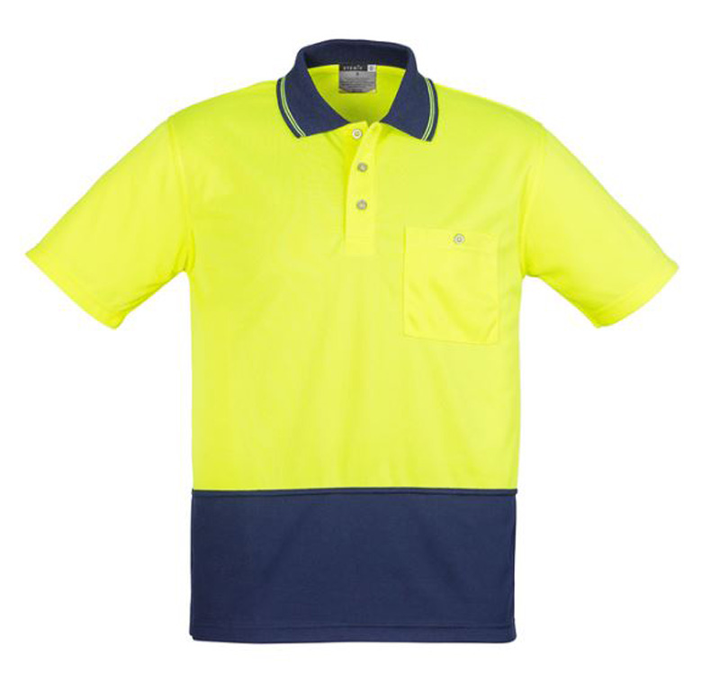 Syzmik Hi Vis Basic Spliced Polo