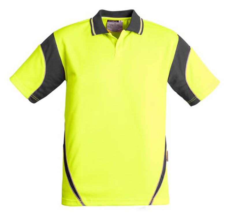 Syzmik Hi Vis Aztec Polo